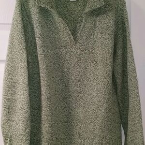 Rebecca Malone Sage V-Neck Sweater